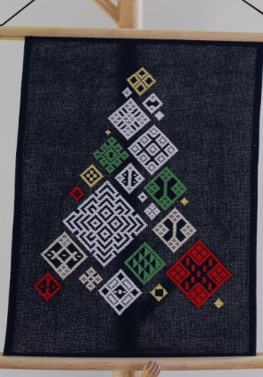 Kogin, Japanese embroidery