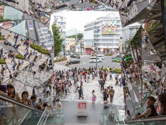Shopping at Omotesando