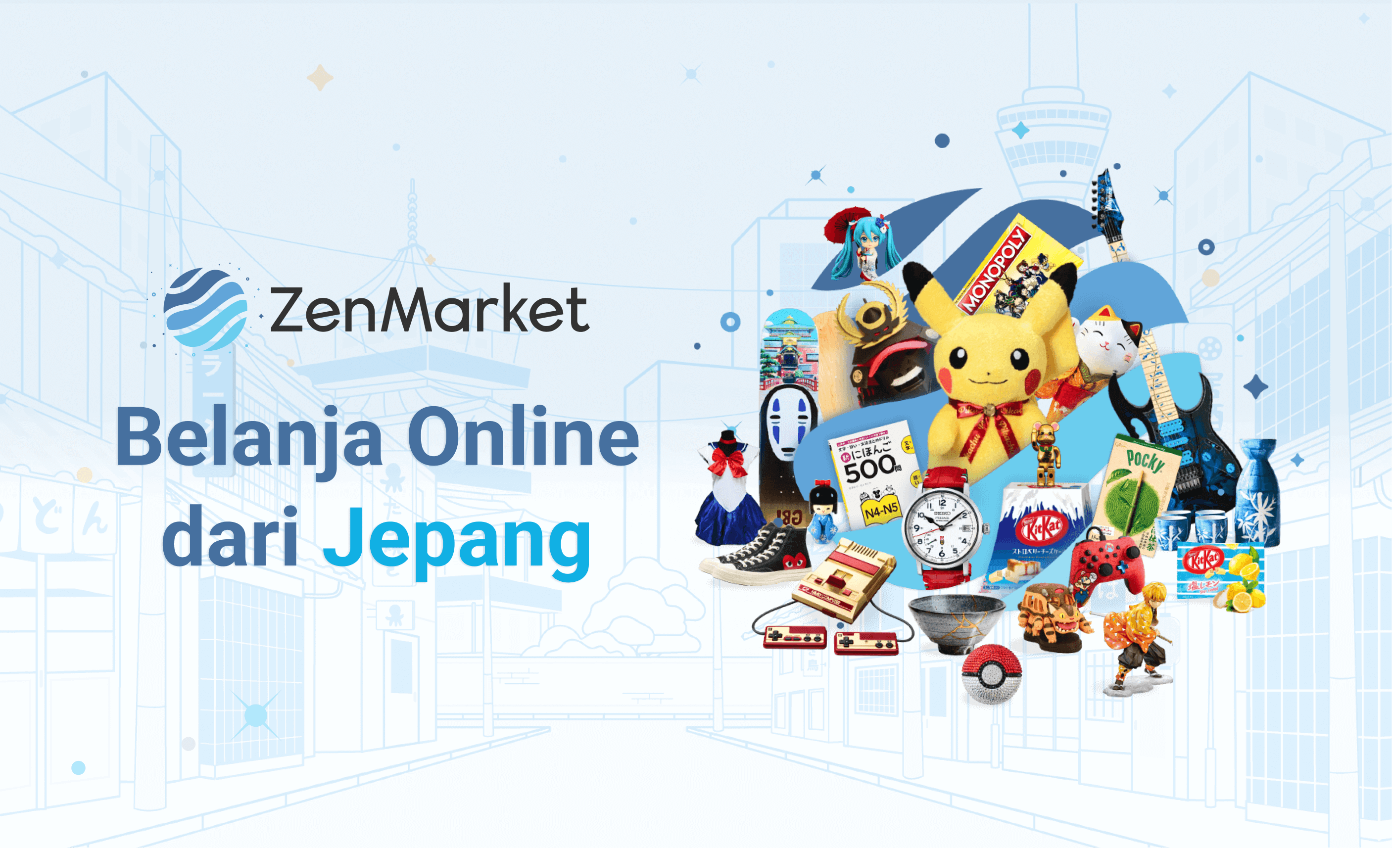 Buat Akun ZenMarket Indonesia