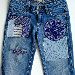 Sashiko in Denim