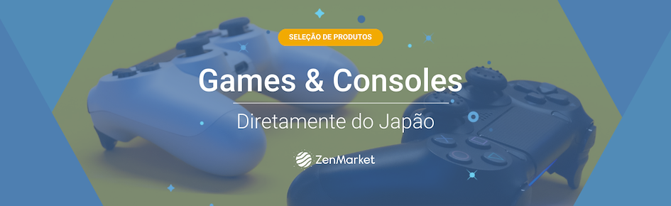 Compre games e consoles do Japão!